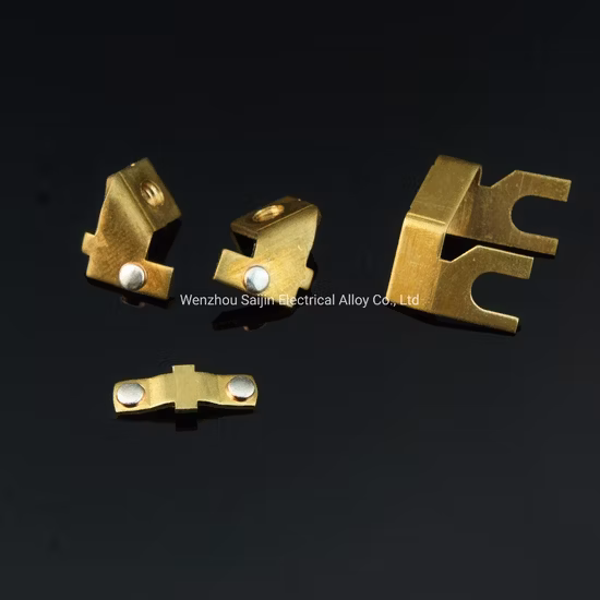 Home Appliance Switch Socket Accessories Assembly Parts Screw Terminal Electrical Brass Copper Terminal Contact