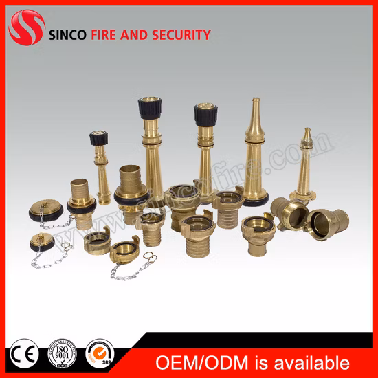 Brass Nakajima Fire Hose Adapter with Bsp Female Thread Outlet